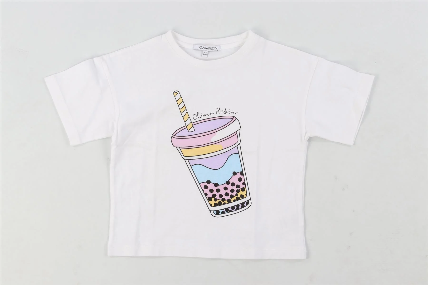 OLIVIA RUBIN WHITE GIRLS TOP 4-5 YEARS - Image 2