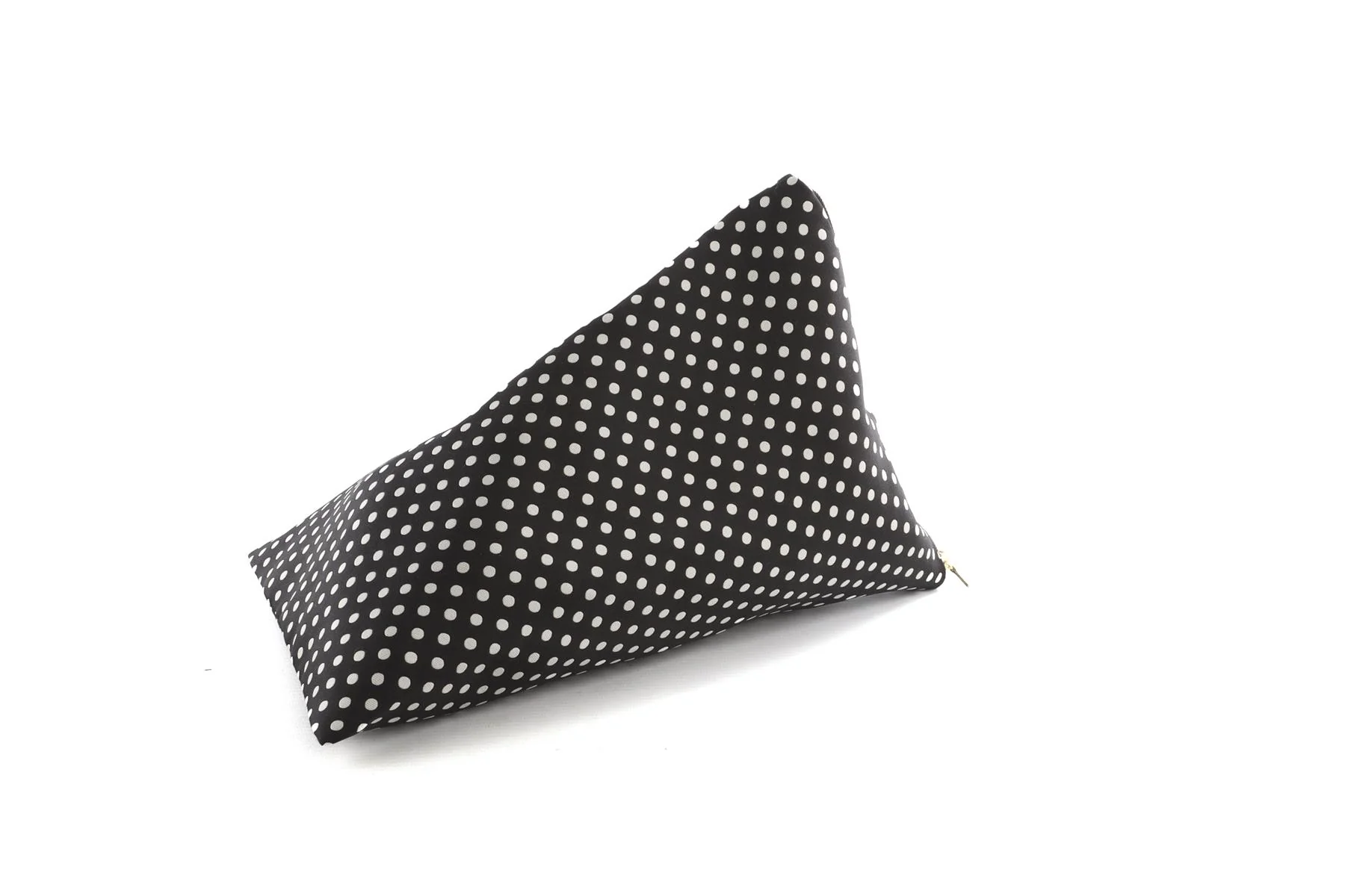 ONE/OF by Patricia Voto Black Satin Clutch - Image 6