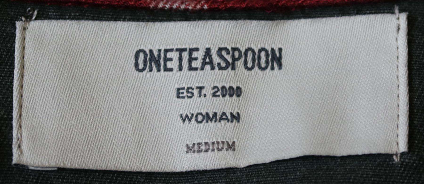 ONE TEASPOON MOTLEY LEOPARD PRINT AND PLAID COTTON SHIRT MEDIUM - Image 6