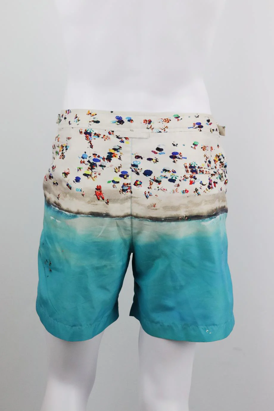 ORLEBAR BROWN + ALEX MACLEAN MEN'S PRINTED SHELL SWIM SHORTS XLARGE - Image 3