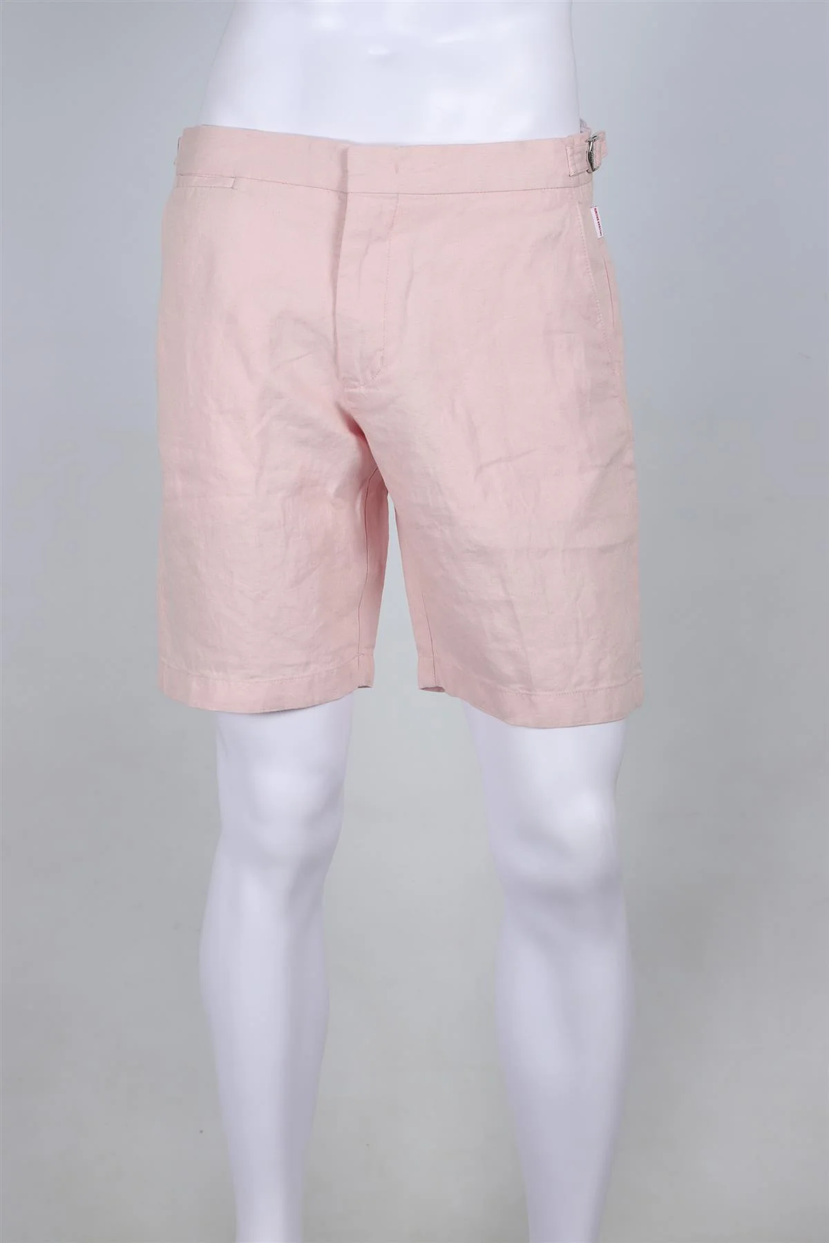 ORLEBAR BROWN PINK MEN'S LINEN SHORTS UK/US WAIST 32 - Image 2
