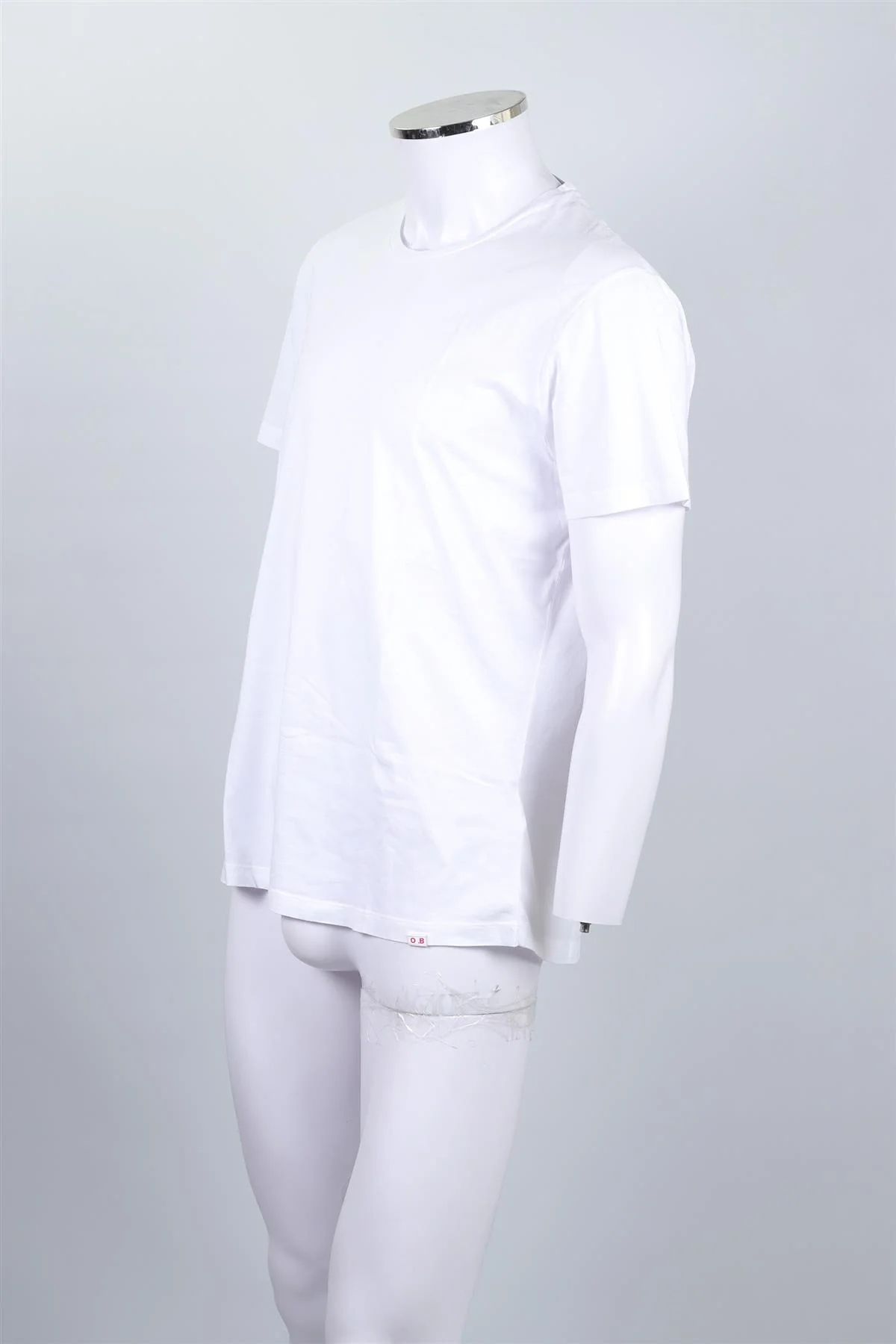 ORLEBAR BROWN WHITE MEN'S COTTON T-SHIRT XLARGE - Image 3