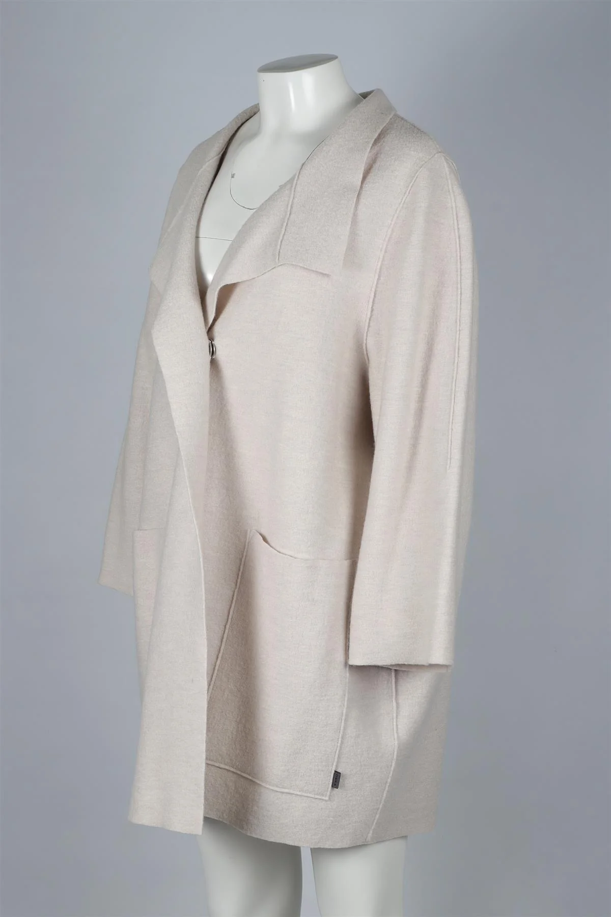 OSKA CREAM WOOL COAT UK 14/16 - Image 3