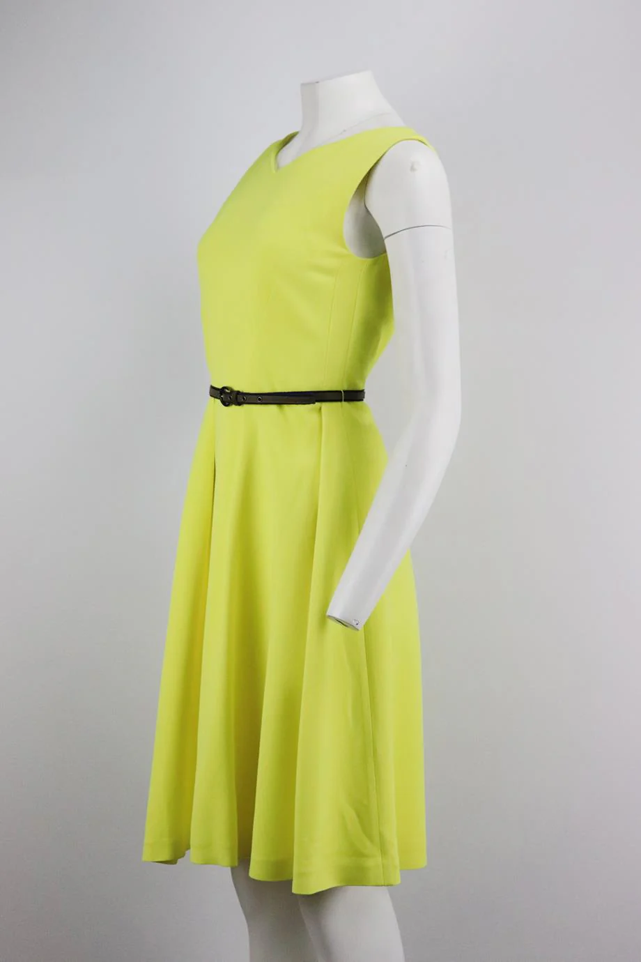 OSMAN BELTED JERSEY MIDI DRESS UK 10 - Image 3