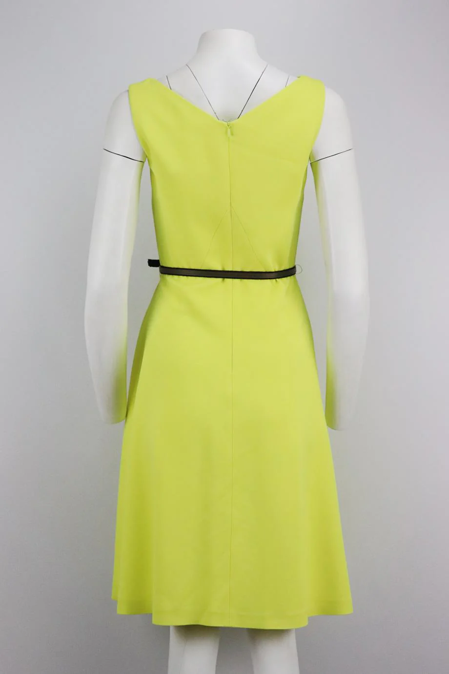 OSMAN BELTED JERSEY MIDI DRESS UK 10 - Image 4