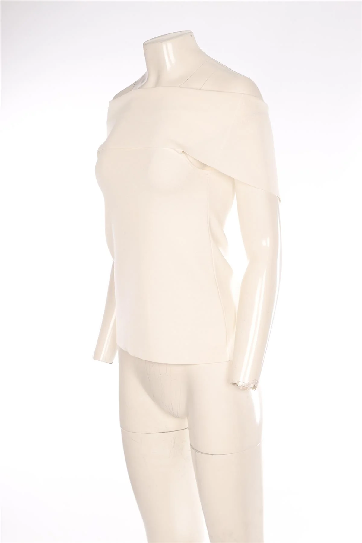 OSMAN IVORY KNIT TOP XSMALL - Image 3