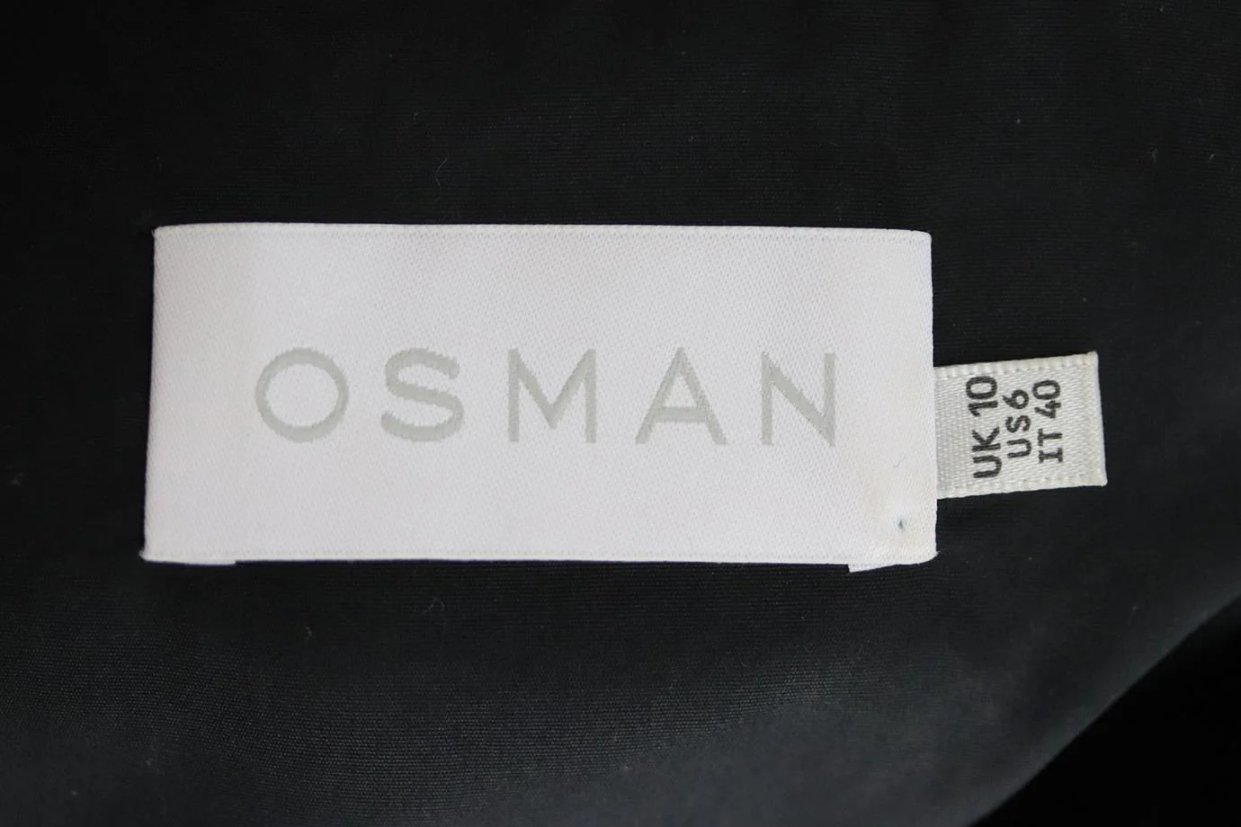 OSMAN RUFFLED COTTON SHIRT UK 10 - Image 5