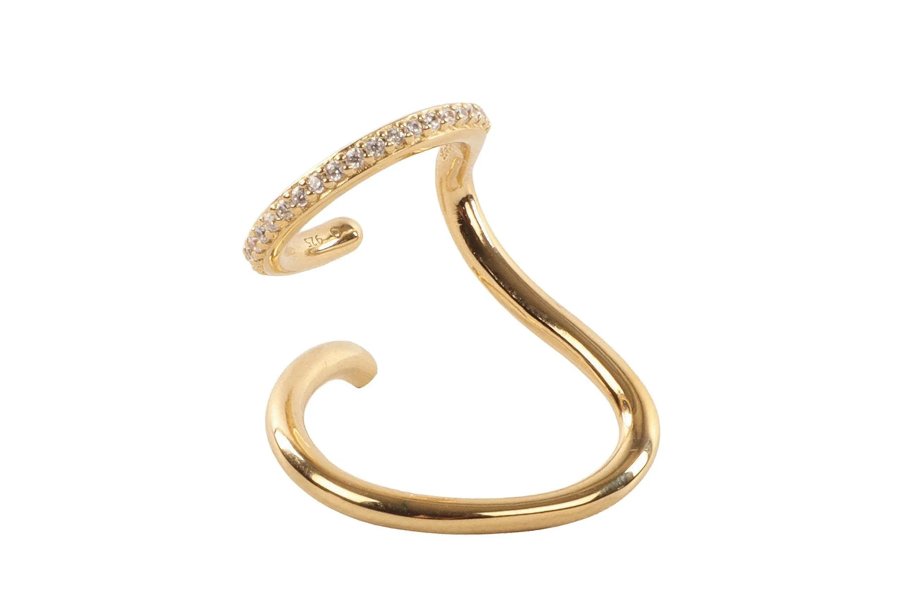 OTIUMBERG GOLD EARCUFF - Image 2