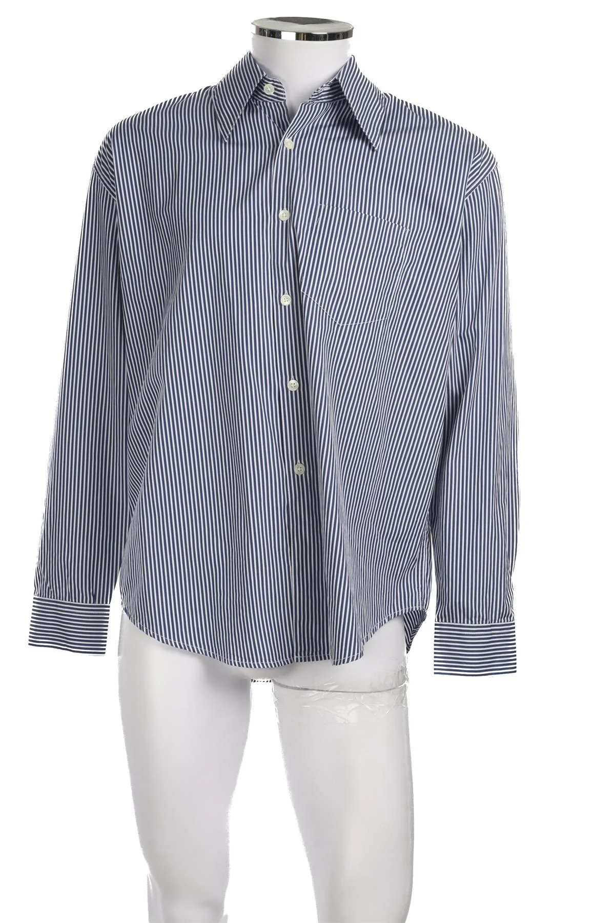 OUR LEGACY BLUE MENS COTTON SHIRT IT 46 UK 36 - Image 2