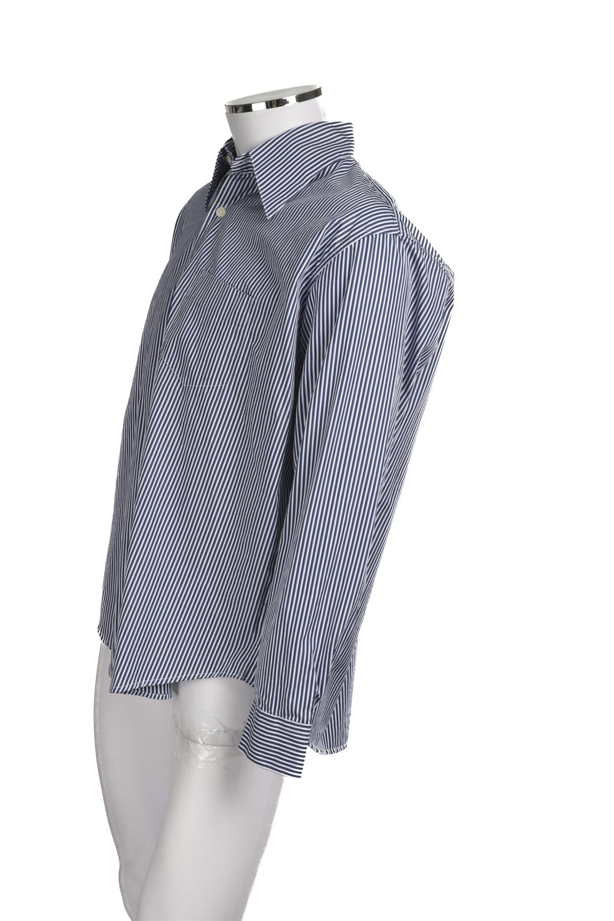 OUR LEGACY BLUE MENS COTTON SHIRT IT 46 UK 36 - Image 3