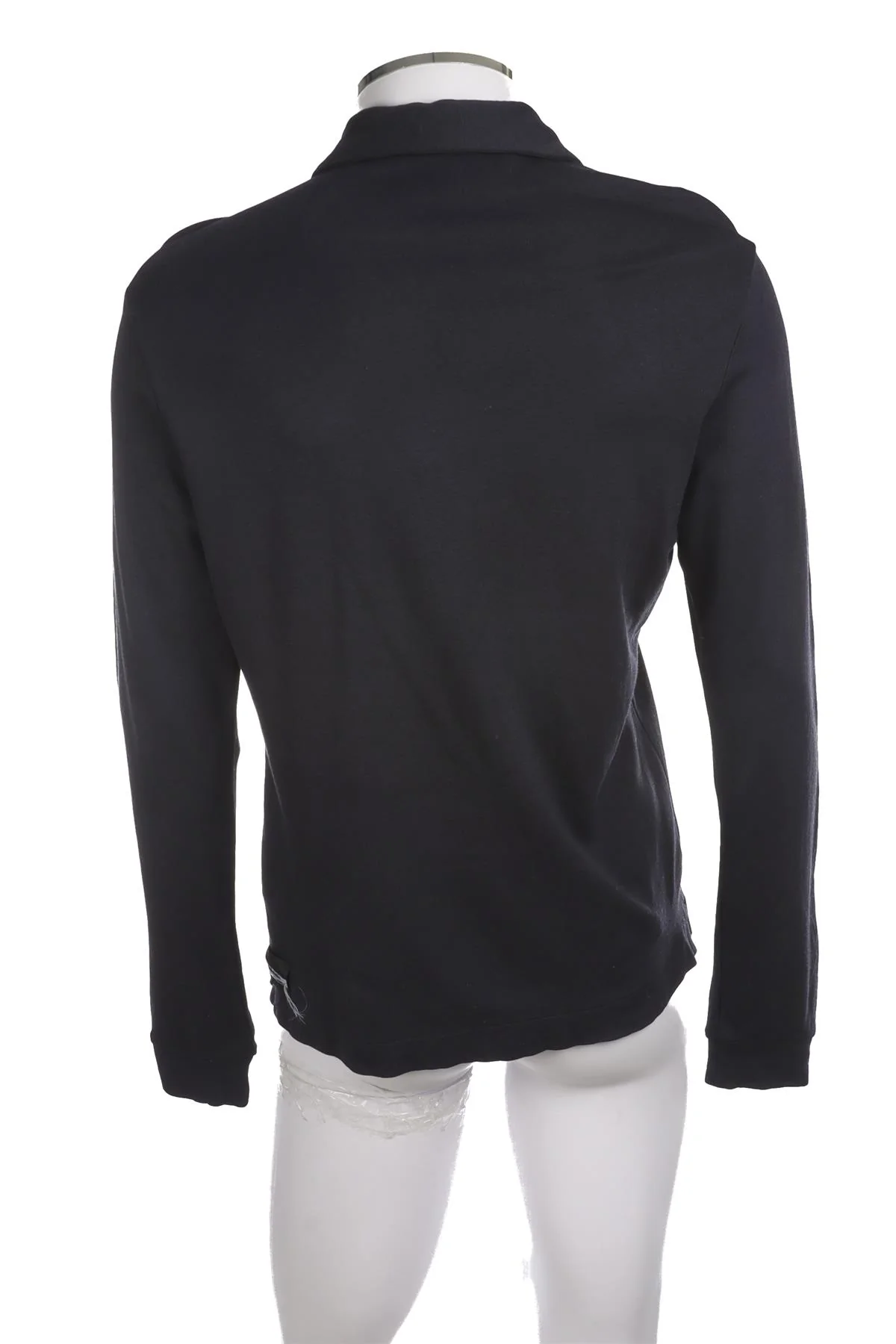 OUR LEGACY NAVY MENS JERSEY POLO TOP IT 46 UK 36 - Image 4