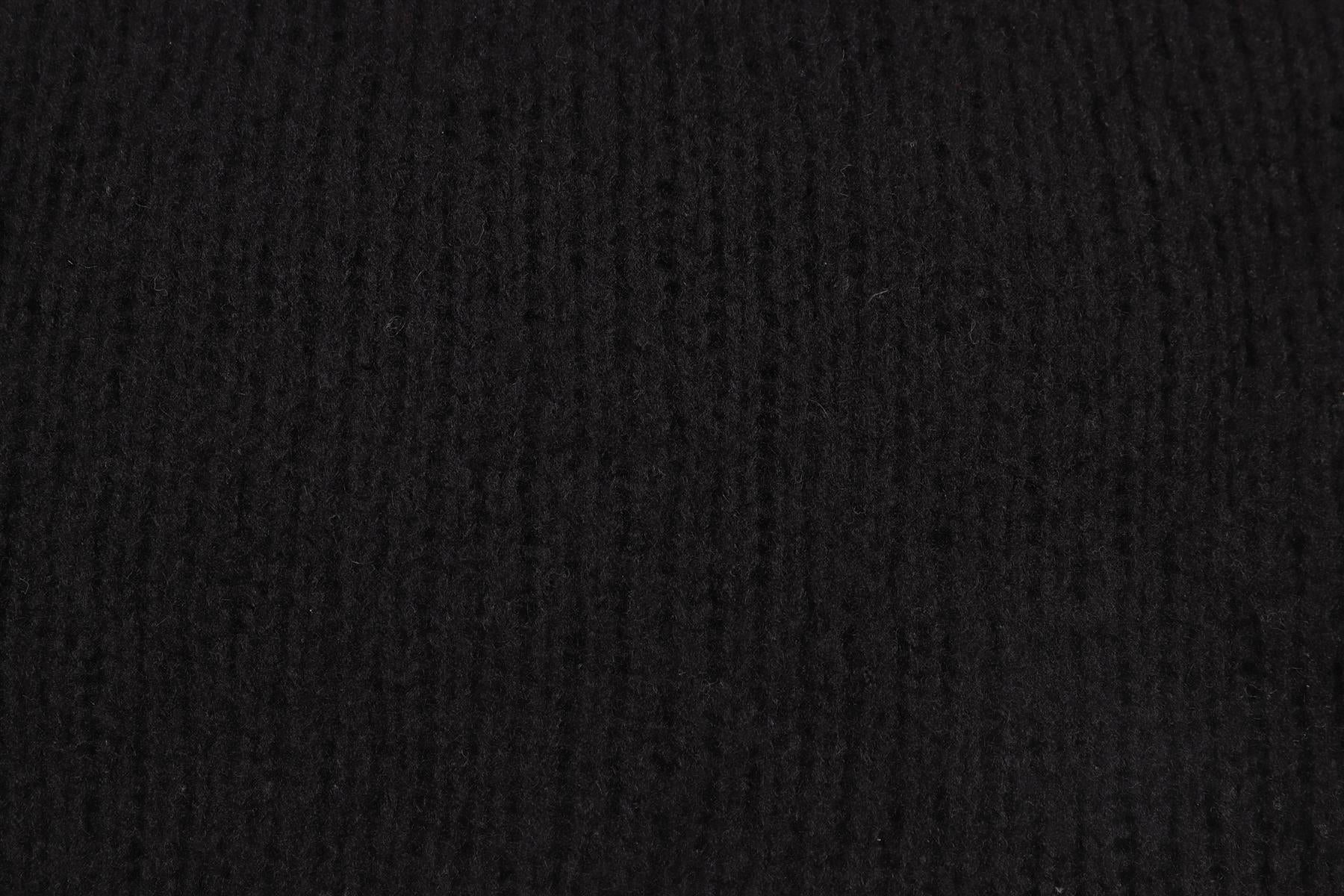 OYUNA BLACK CASHMERE SCARF ONE SIZE - Image 4