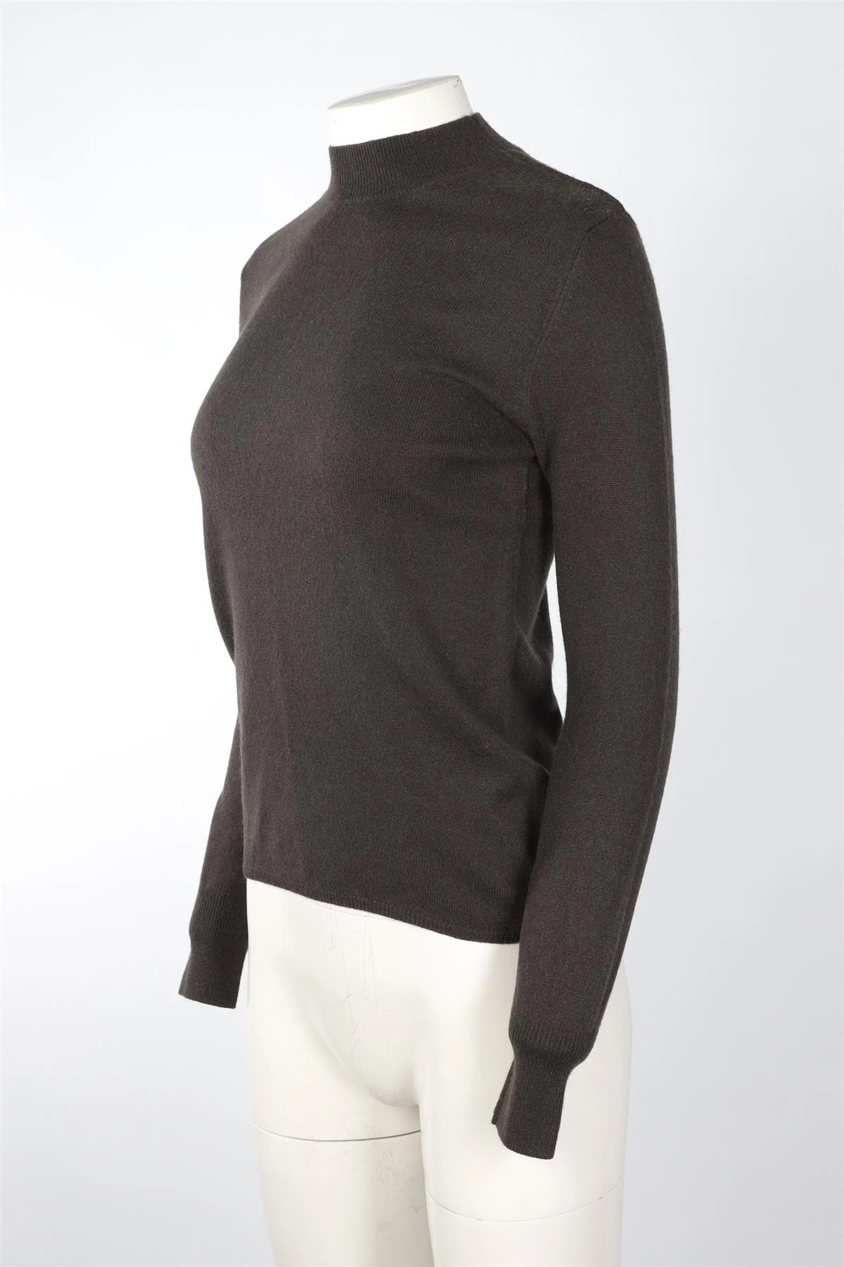 OYUNA GREEN CASHMERE SWEATER SMALL - Image 3