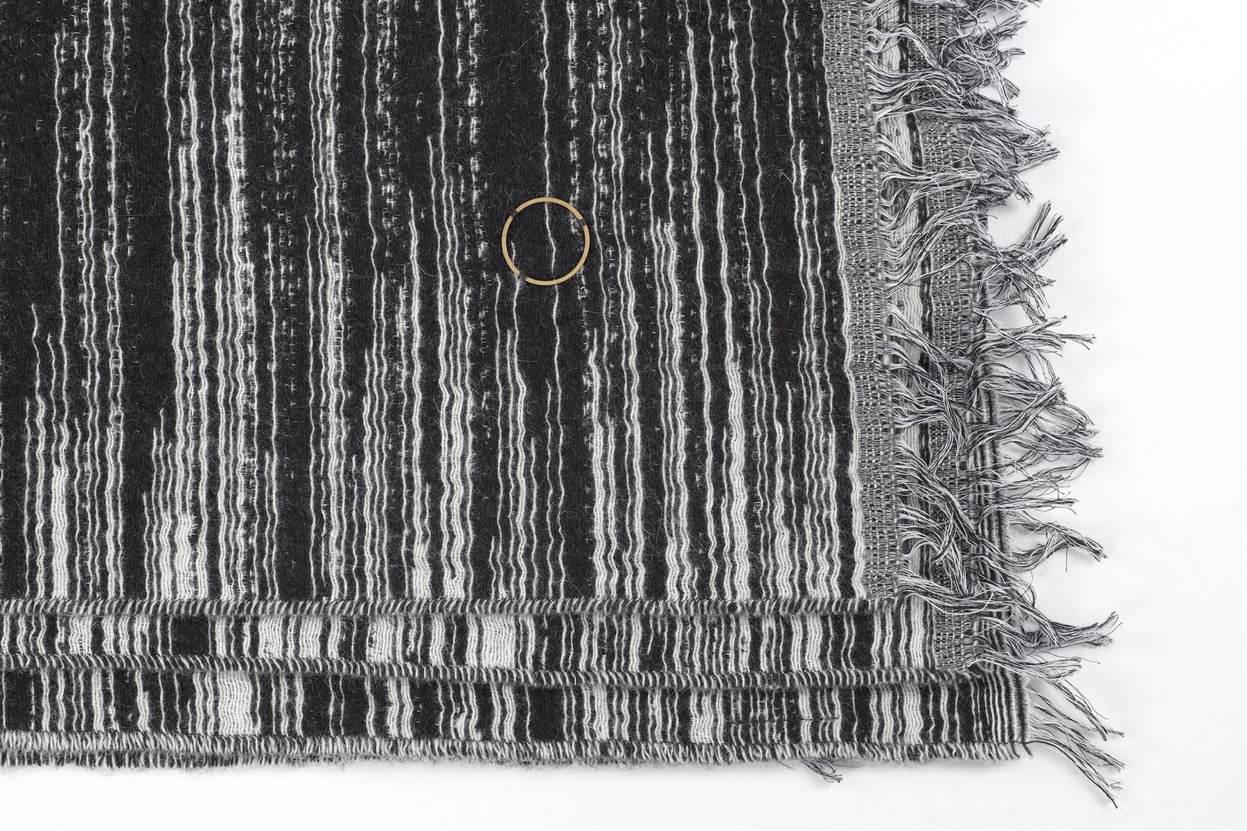 OYUNA GREY CASHMERE THROW ONE SIZE - Image 3