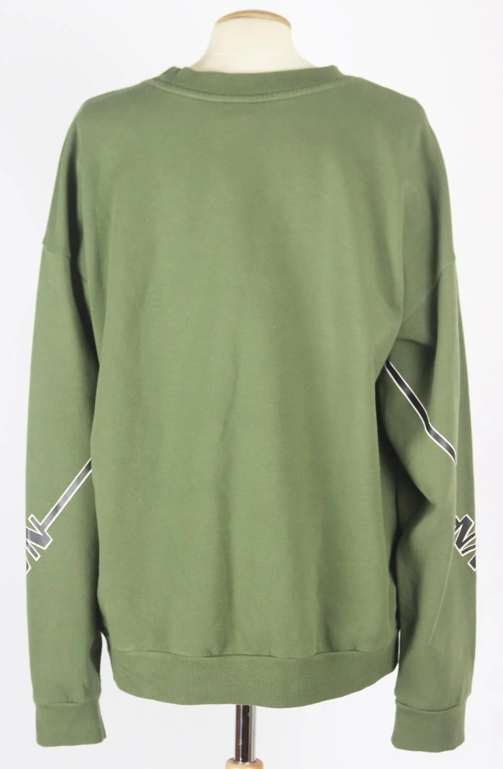 P.E NATION PRINTED COTTON BLEND JERSEY SWEATSHIRT LARGE - Image 4