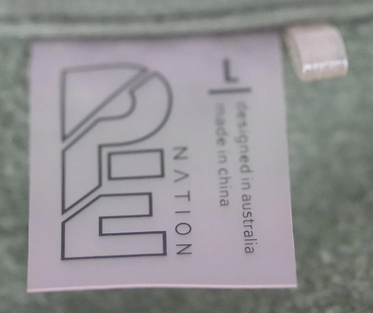 P.E NATION PRINTED COTTON BLEND JERSEY SWEATSHIRT LARGE - Image 5