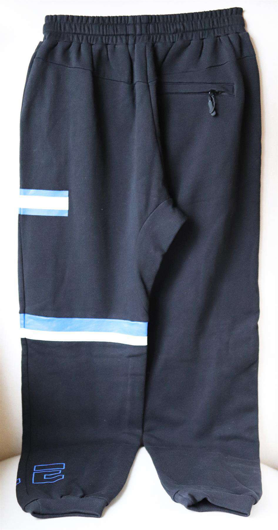 P.E NATION ROOKIE PRINTED STRETCH COTTON JERSEY TRACK PANTS XSMALL - Image 4