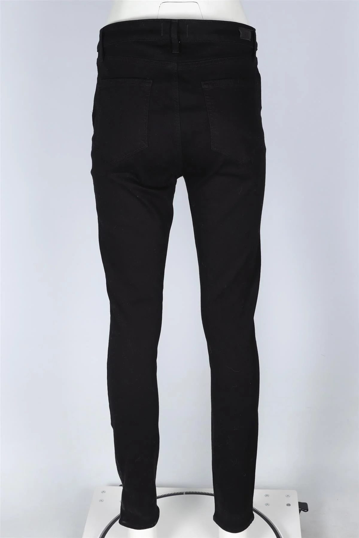 PAIGE BLACK HIGH RISE SKINNY JEANS W31 UK 12-14 - Image 4
