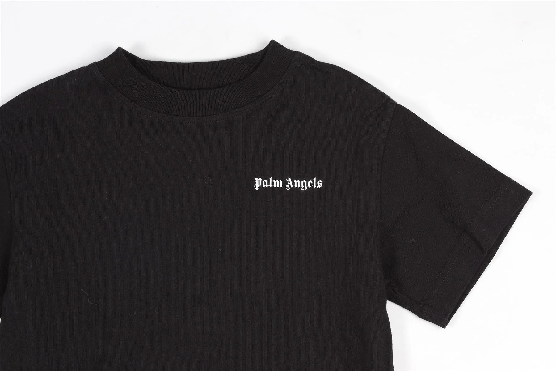 PALM ANGELS BLACK KIDS BOYS COTTON T-SHIRT 8 YEARS - Image 3