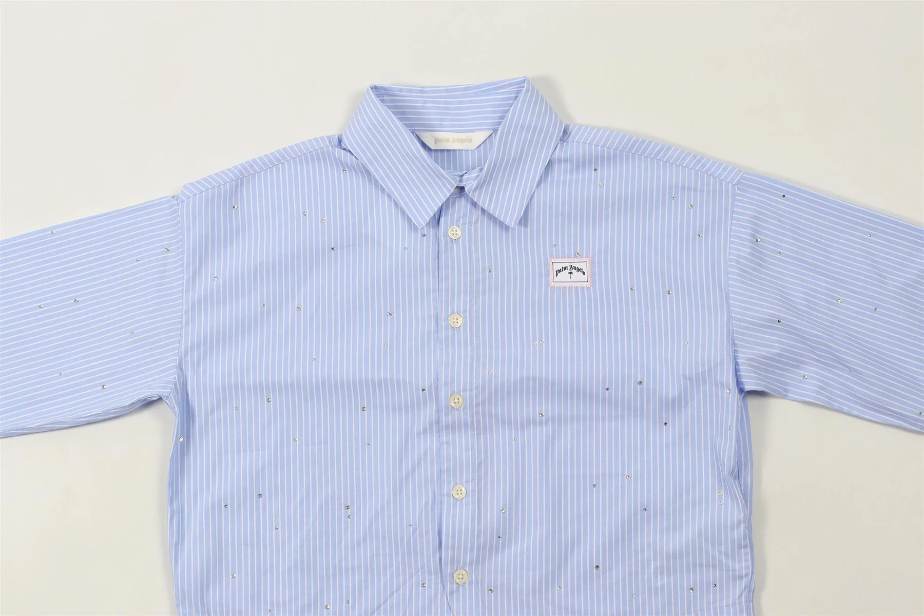 PALM ANGELS BLUE KIDS GIRLS SHIRT 12 YEARS - Image 3