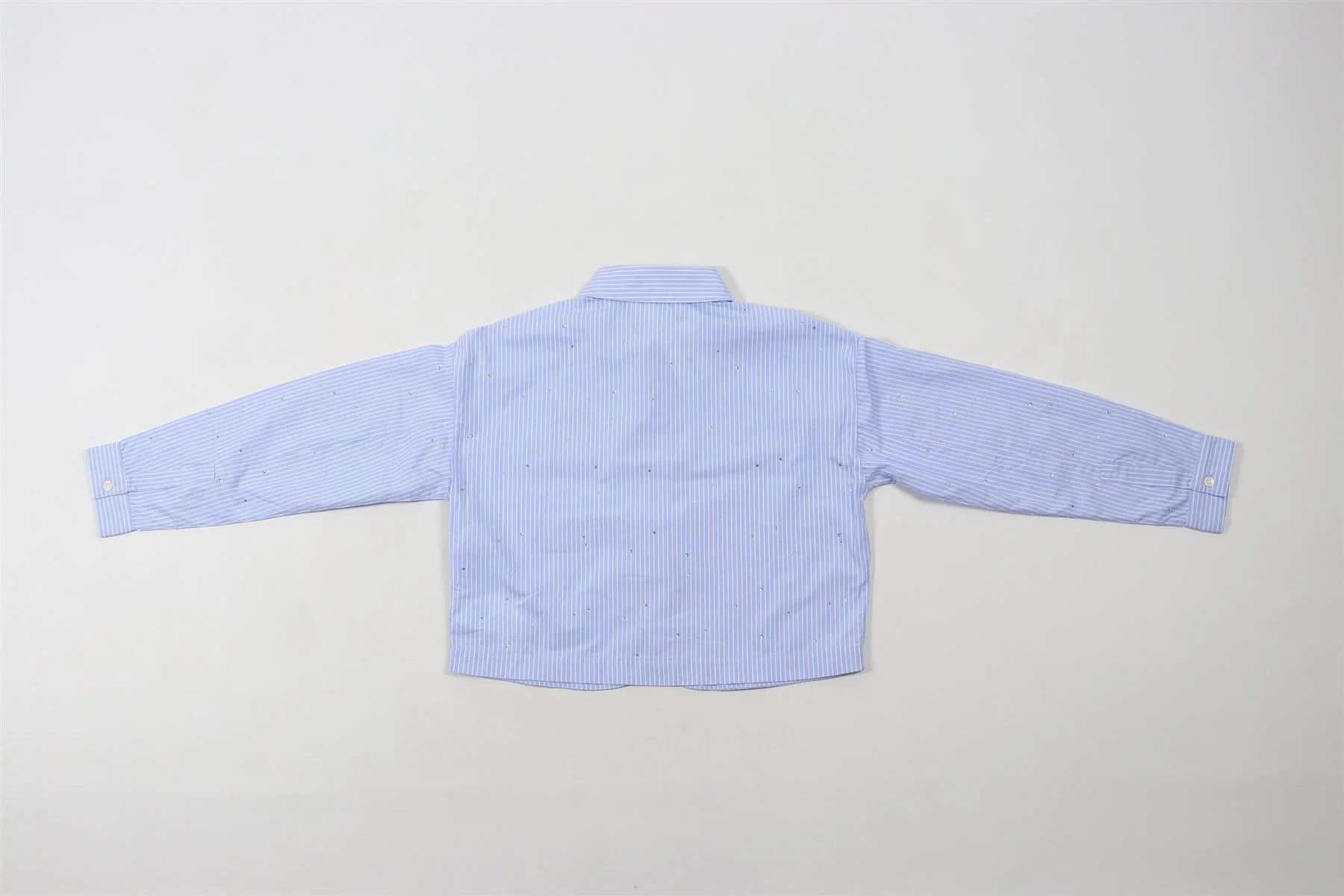 PALM ANGELS BLUE KIDS GIRLS SHIRT 12 YEARS - Image 4