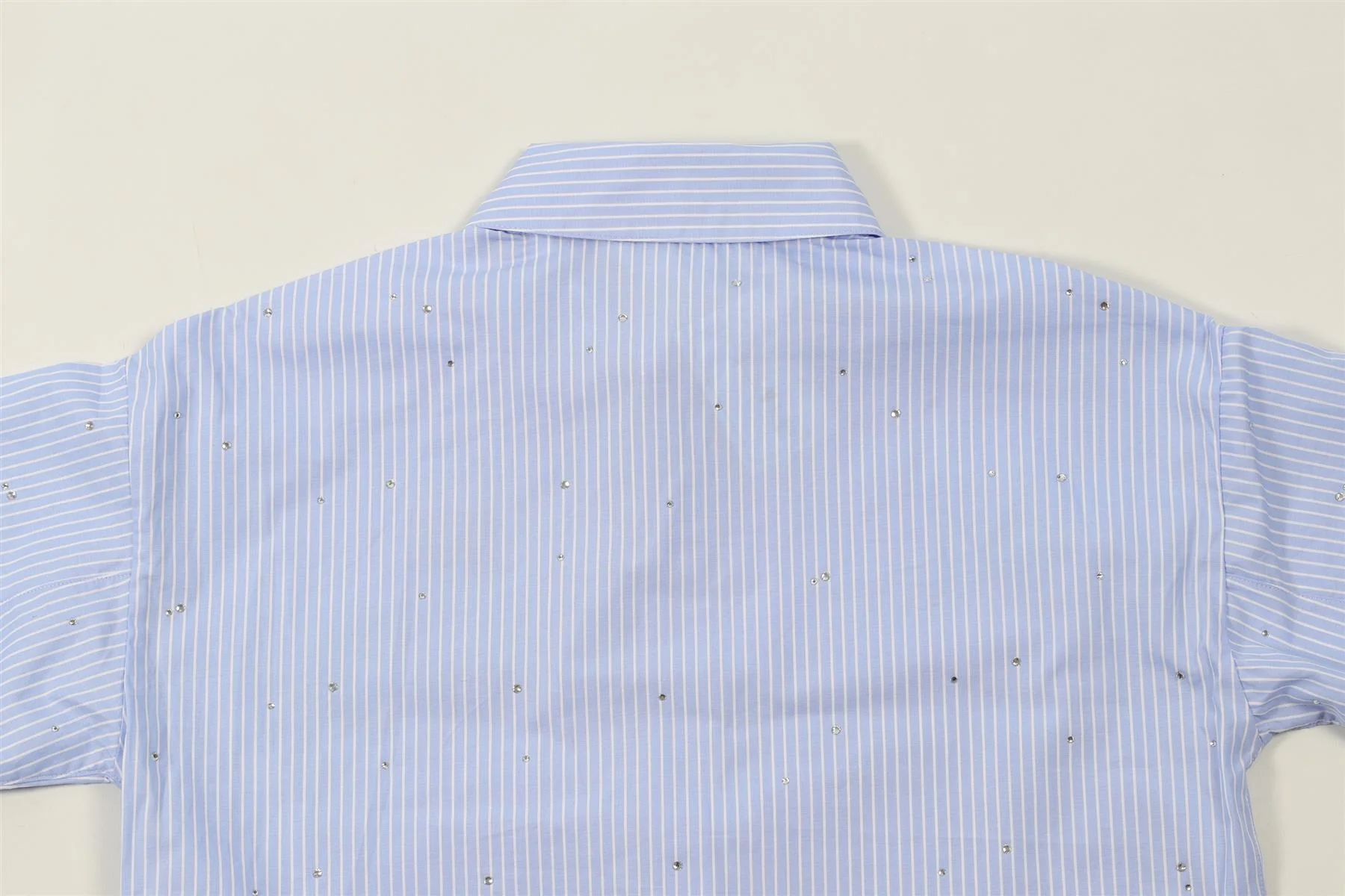 PALM ANGELS BLUE KIDS GIRLS SHIRT 12 YEARS - Image 5