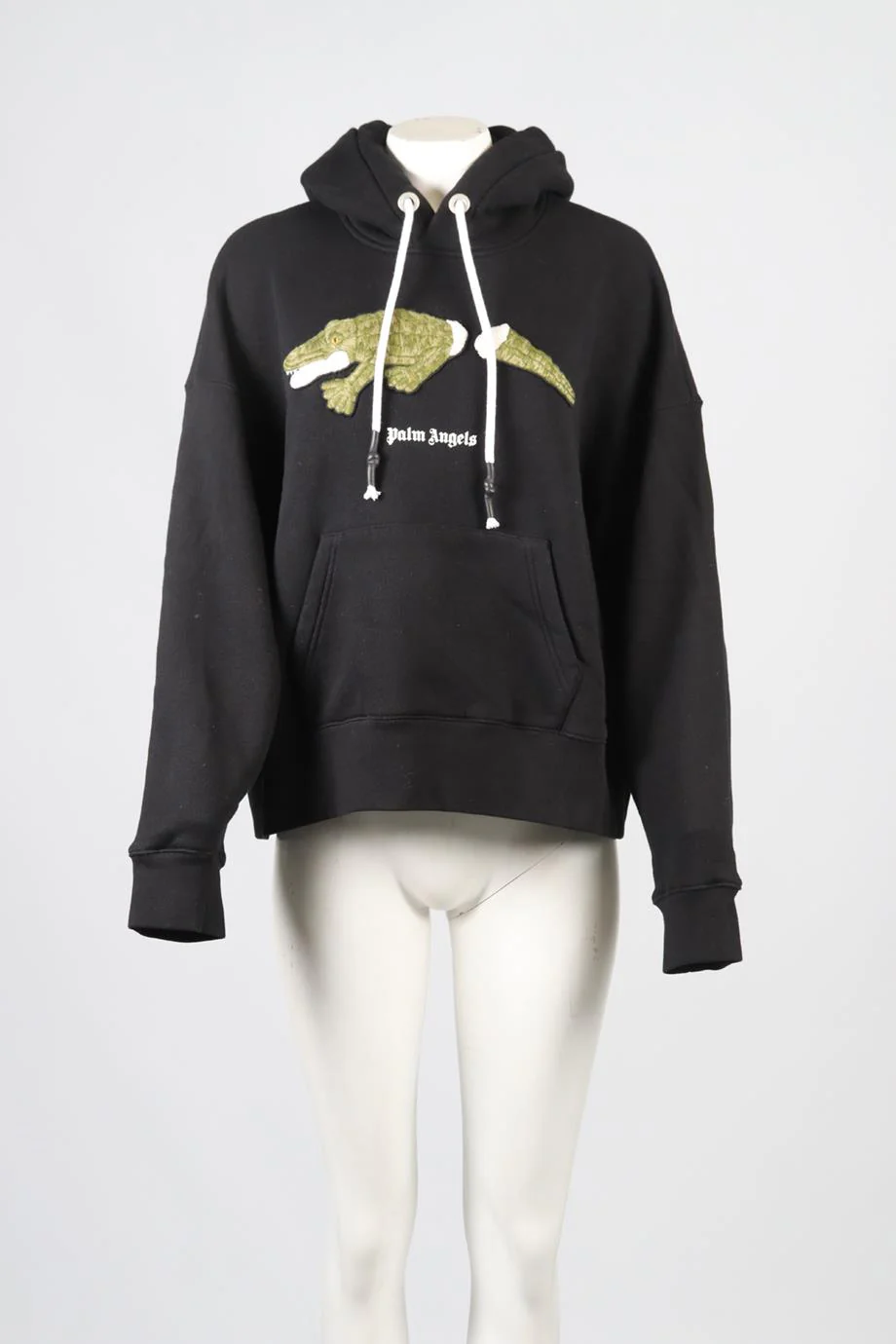 PALM ANGELS COTTON HOODIE SMALL - Image 2