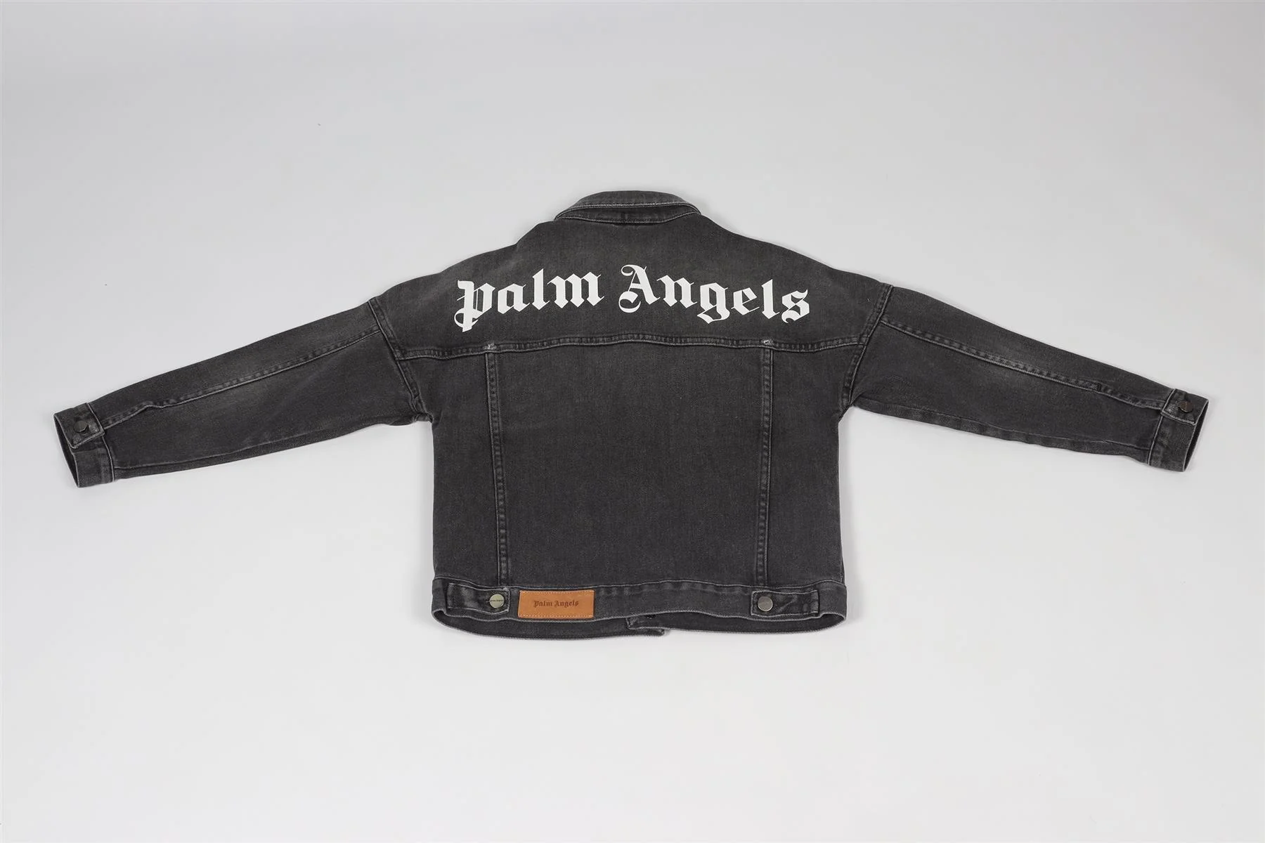 PALM ANGELS GREY KIDS BOYS JACKET 8 YEARS - Image 5
