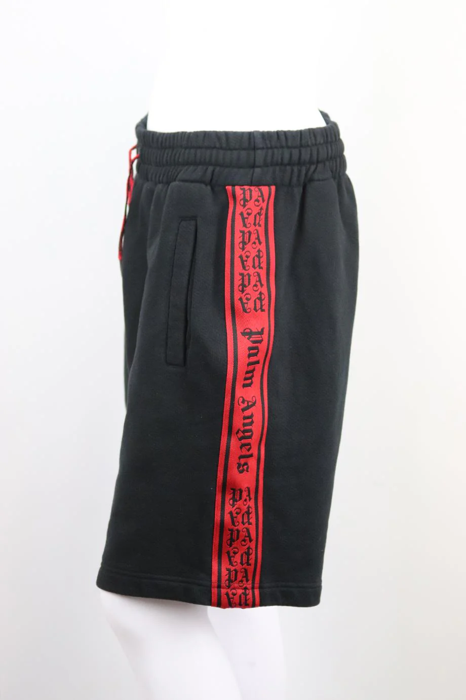 PALM ANGELS MEN'S STRIPED COTTON SHORTS XLARGE - Image 3