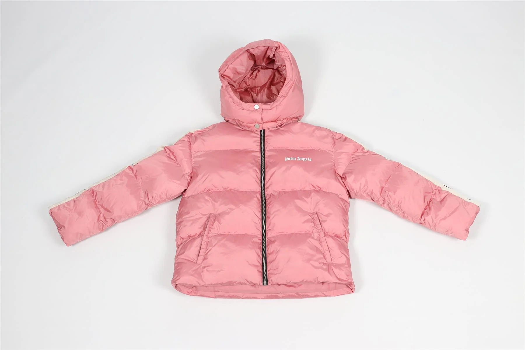 PALM ANGELS PINK KIDS GIRLS PADDED JACKET 10 YEARS - Image 2