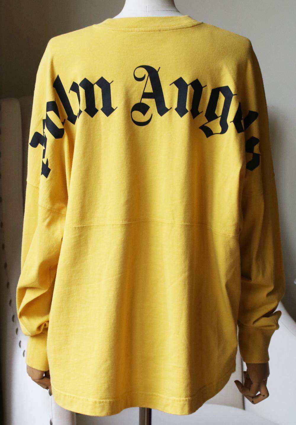 PALM ANGELS PRINTED COTTON JERSEY TOP SMALL - Image 4