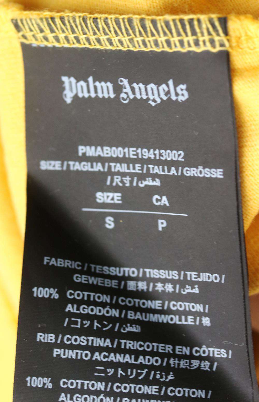 PALM ANGELS PRINTED COTTON JERSEY TOP SMALL - Image 6