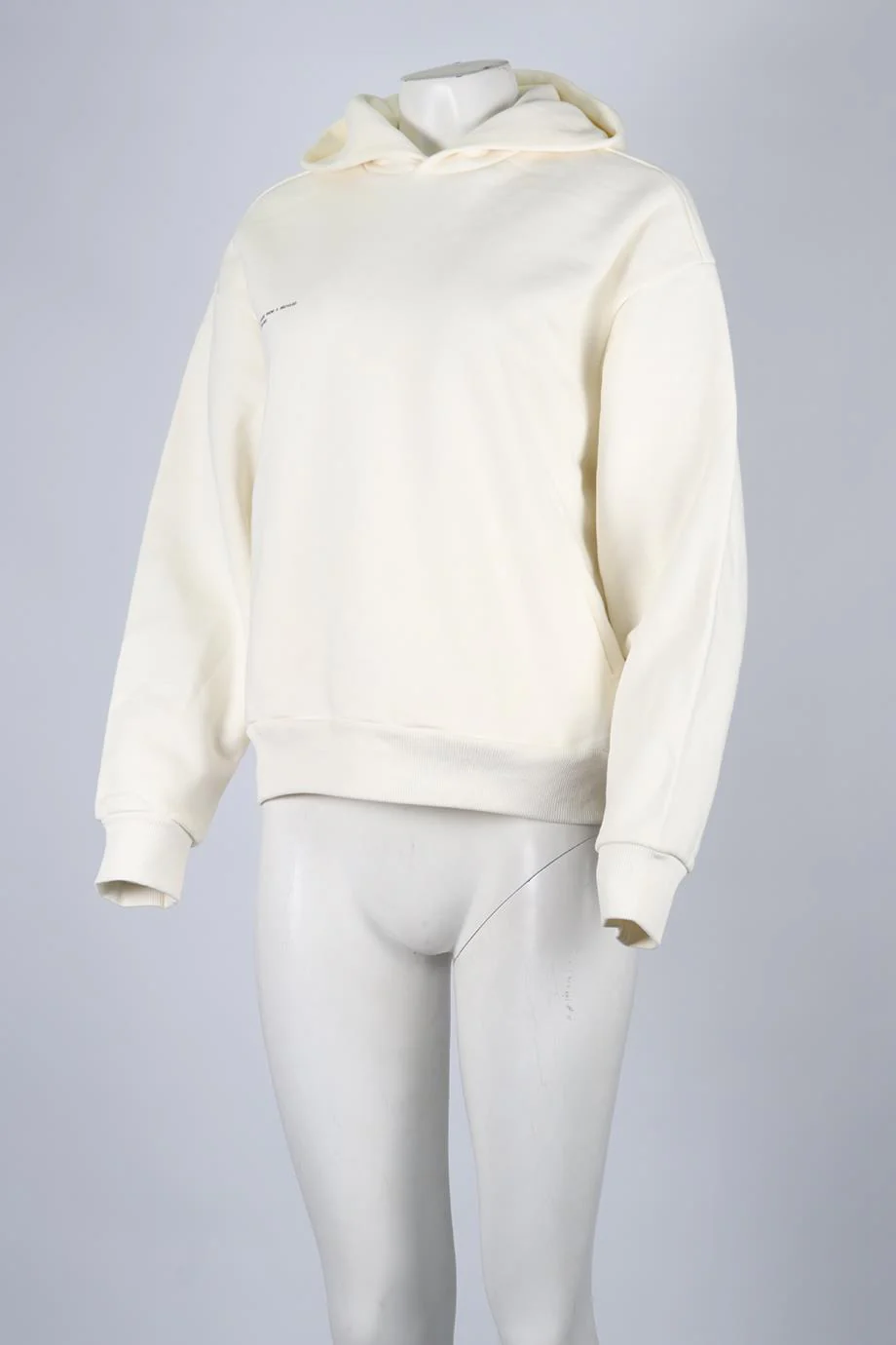 PANGAIA COTTON BLEND HOODIE XSMALL - Image 3
