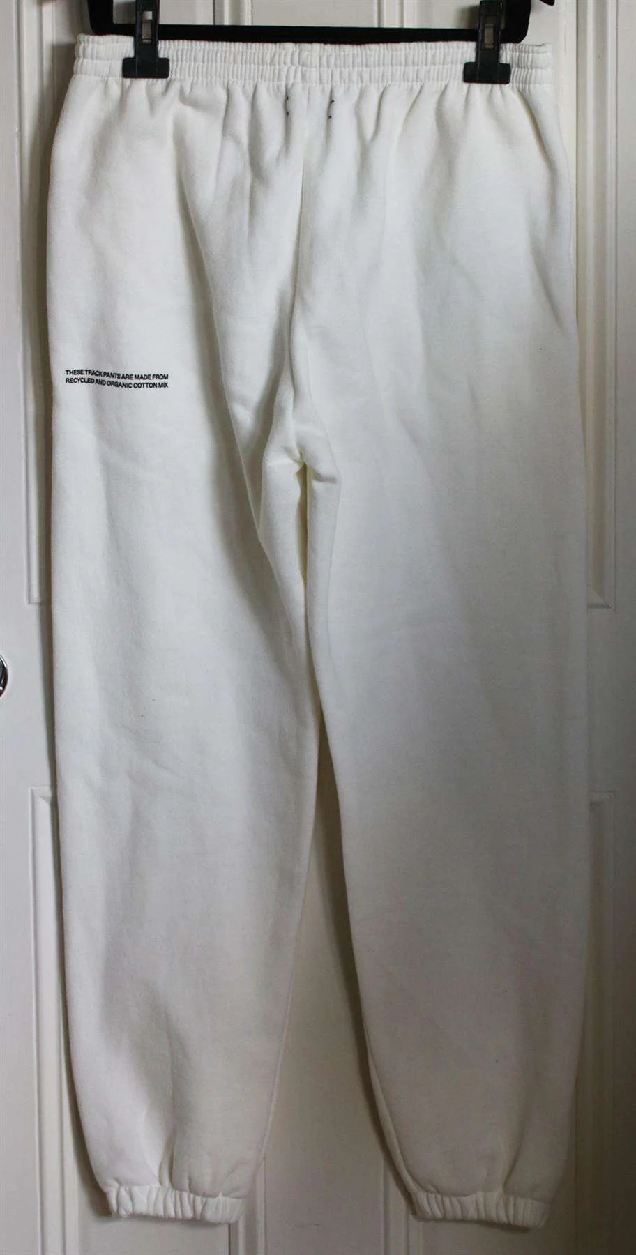 PANGAIA COTTON JERSEY TRACK PANTS MEDIUM - Image 2