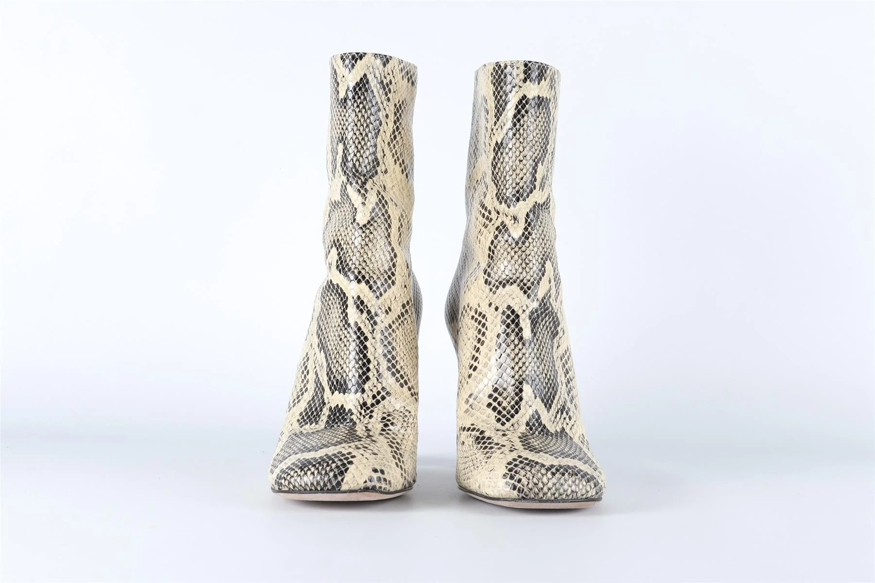 PARIS TEXAS YELLOW LEATHER ANKLE BOOTS EU 38.5 UK 5.5 US 8.5 - Image 3