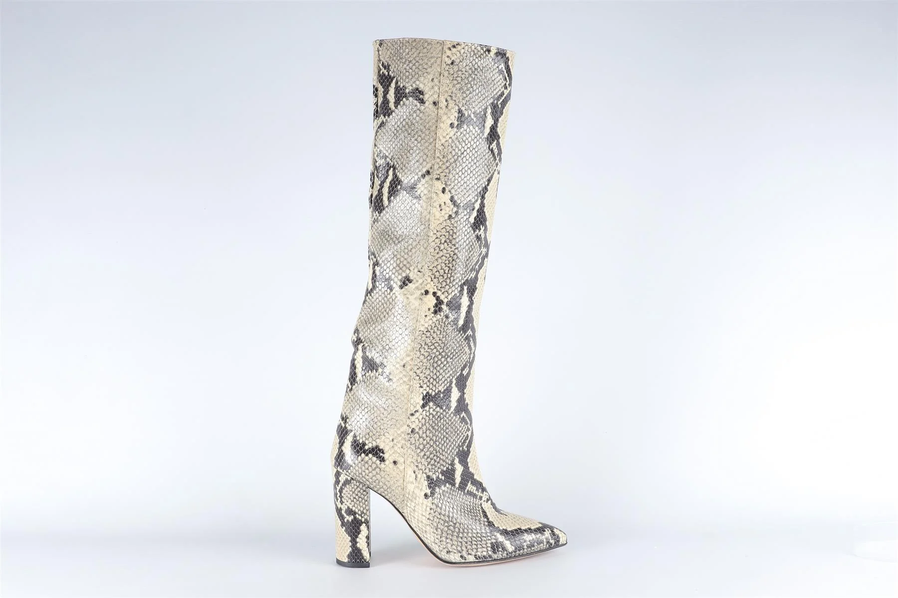 PARIS TEXAS YELLOW LEATHER KNEE HIGH BOOTS EU 38 UK 5 US 8 - Image 2