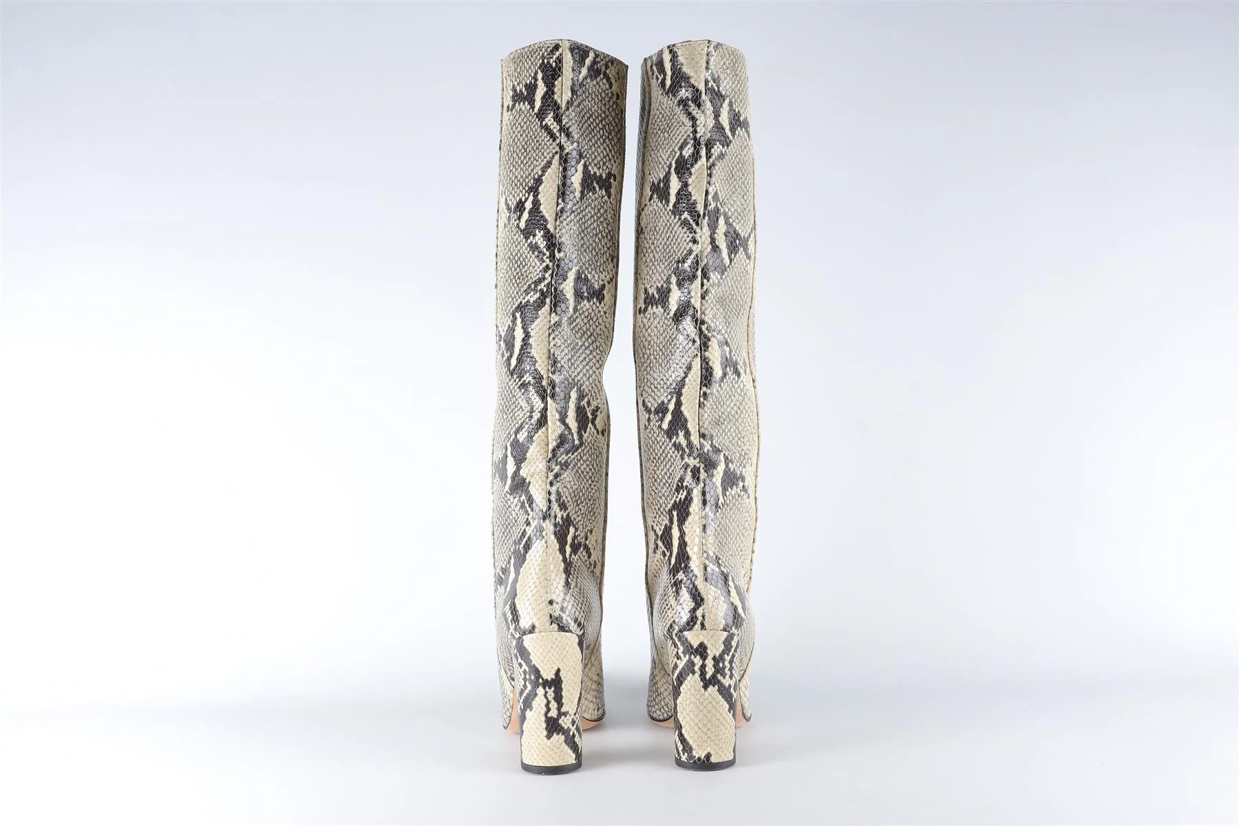 PARIS TEXAS YELLOW LEATHER KNEE HIGH BOOTS EU 38 UK 5 US 8 - Image 5