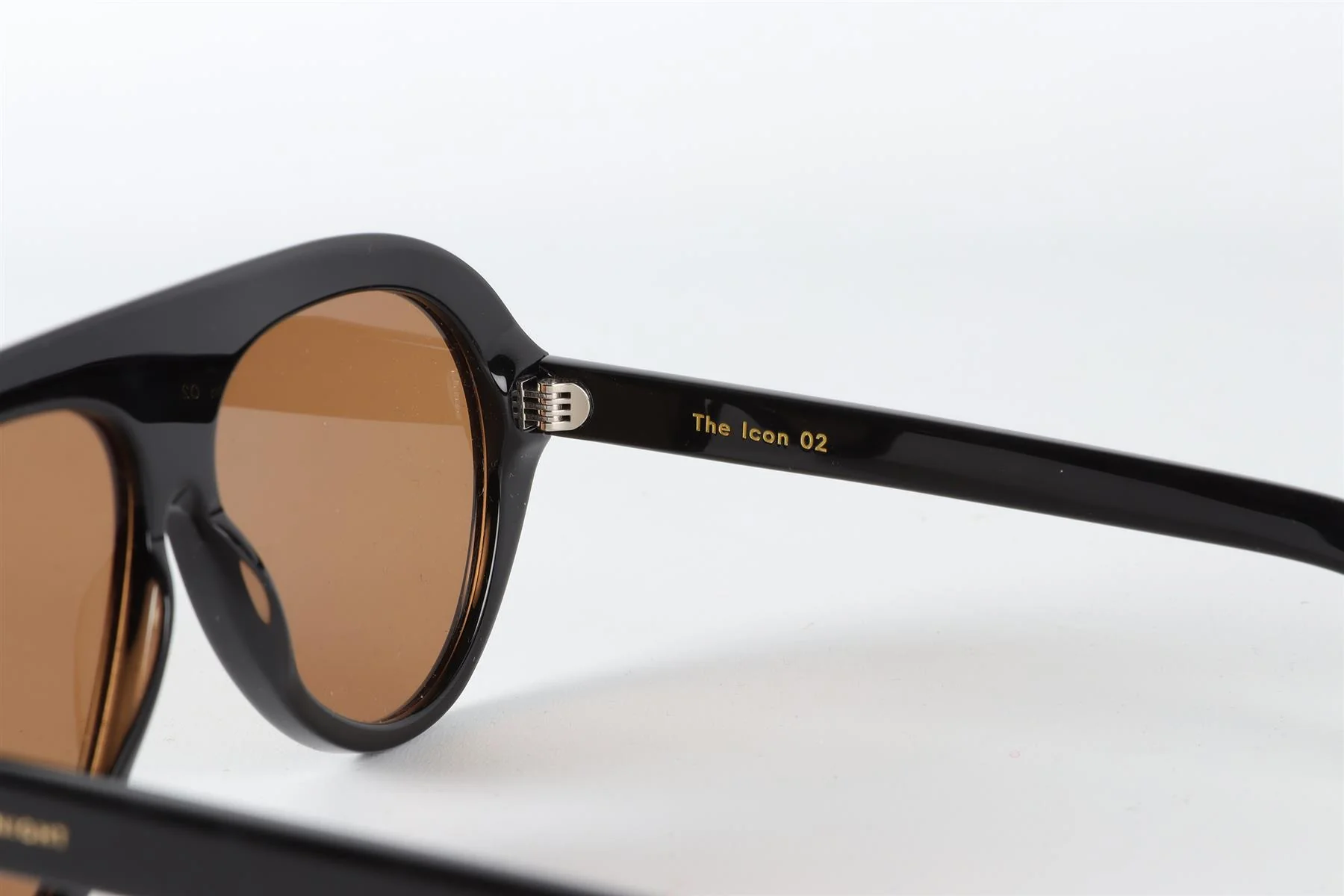 PAST MIDNIGHT BLACK ACETATE SUNGLASES - Image 6