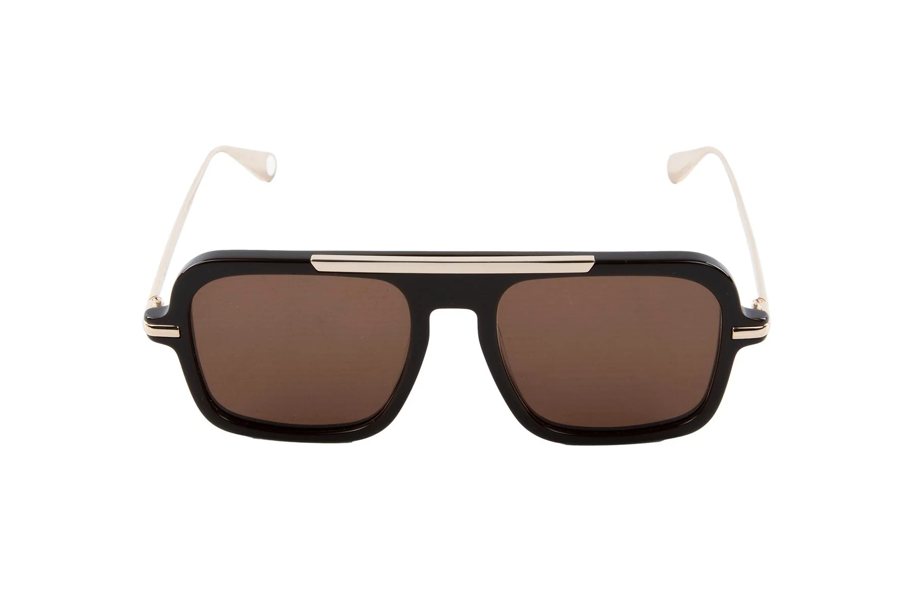 PAST MIDNIGHT BROWN THE RETRO ACETATE SUNGLASSES - Image 3