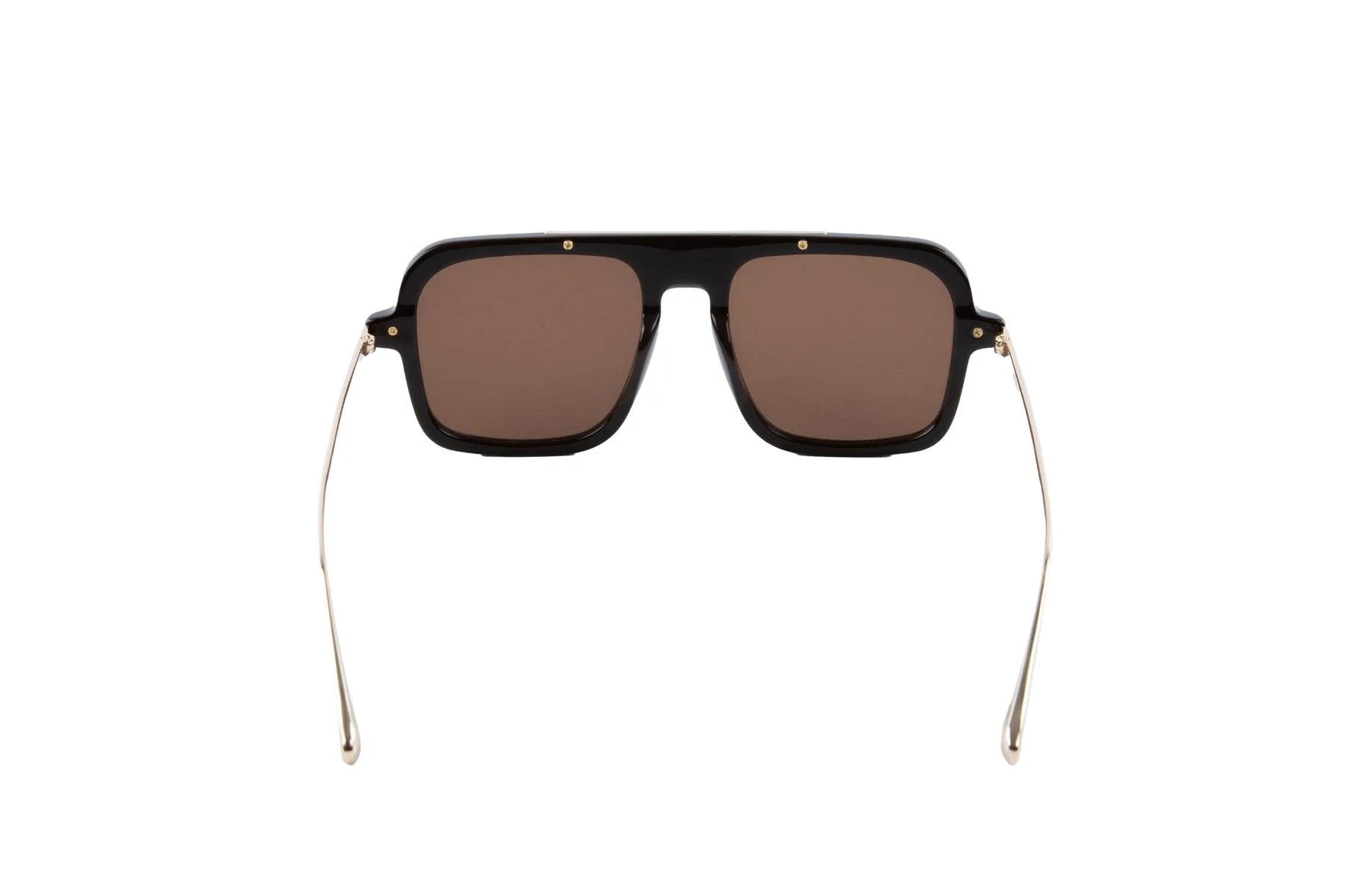 PAST MIDNIGHT BROWN THE RETRO ACETATE SUNGLASSES - Image 4