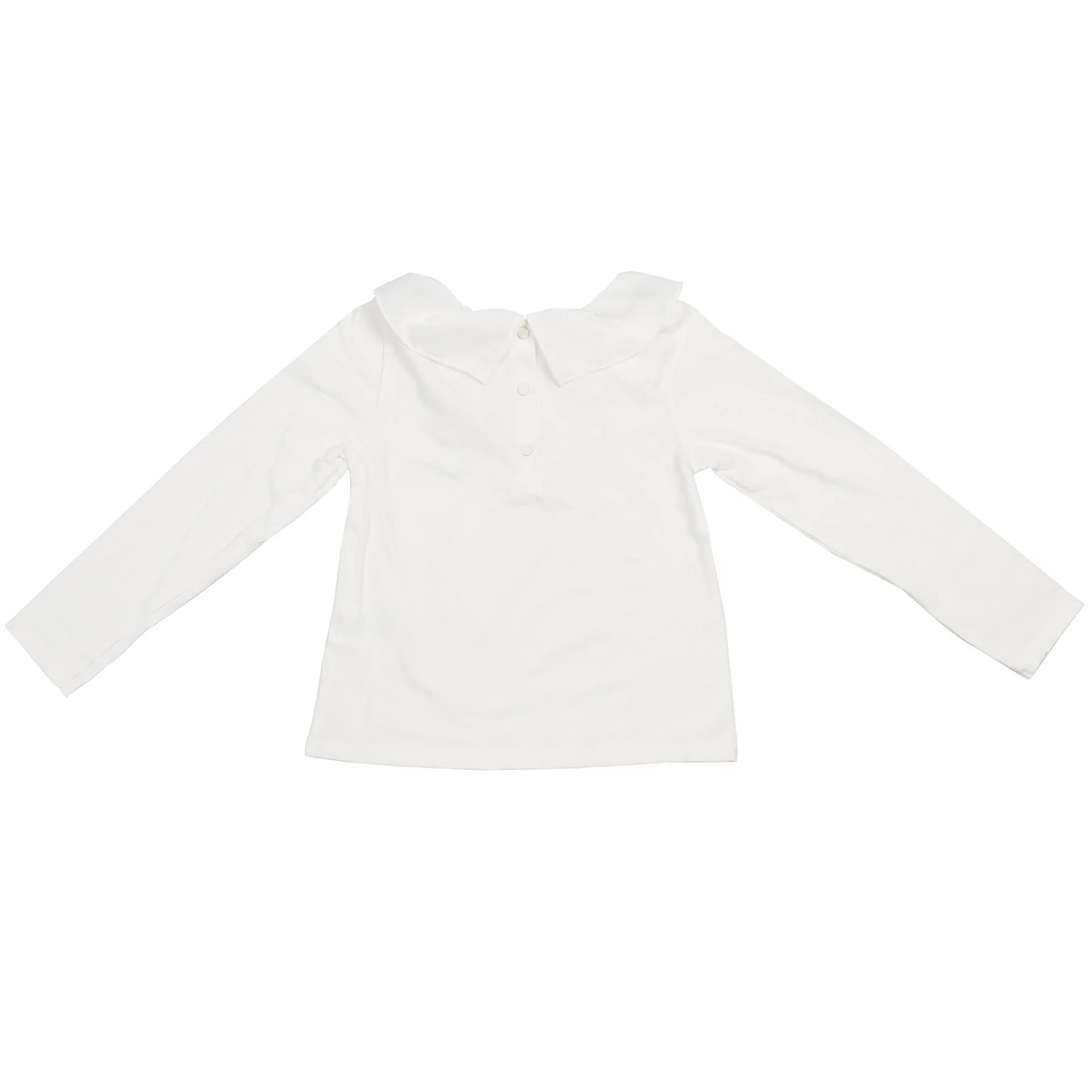 PATACHOU WHITE KIDS GIRLS COTTON TOP 8 YEARS - Image 6