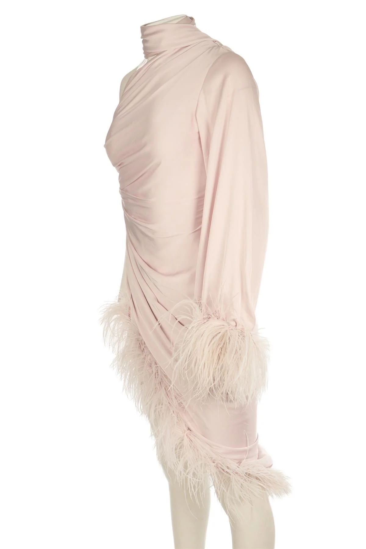 PATBO PINK SILK MIDI DRESS US 2 UK 6 - Image 3