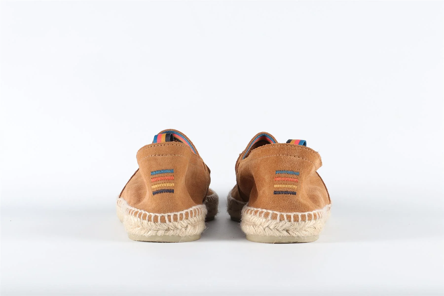 PAUL SMITH + CASTANER BROWN MEN'S SUEDE ESPADRILLES EU 41 UK 7 US 8 - Image 5