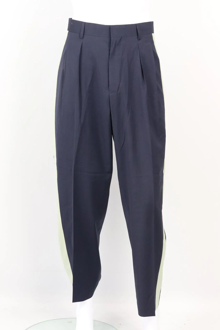 PAUL SMITH MEN'S WOOL STRAIGHT LEG PANTS W30 EU 46 - Image 2