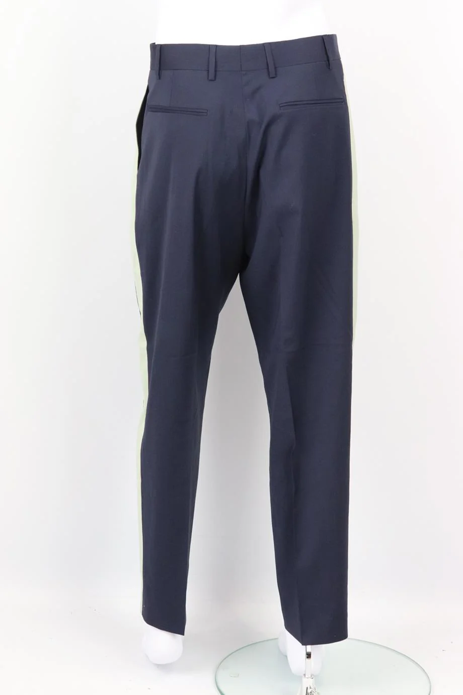 PAUL SMITH MEN'S WOOL STRAIGHT LEG PANTS W30 EU 46 - Image 4