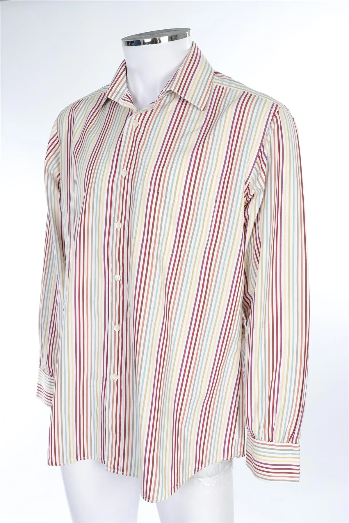 PAUL SMITH MULTI MEN'S COTTON SHIRT UK 16/42 - Image 3