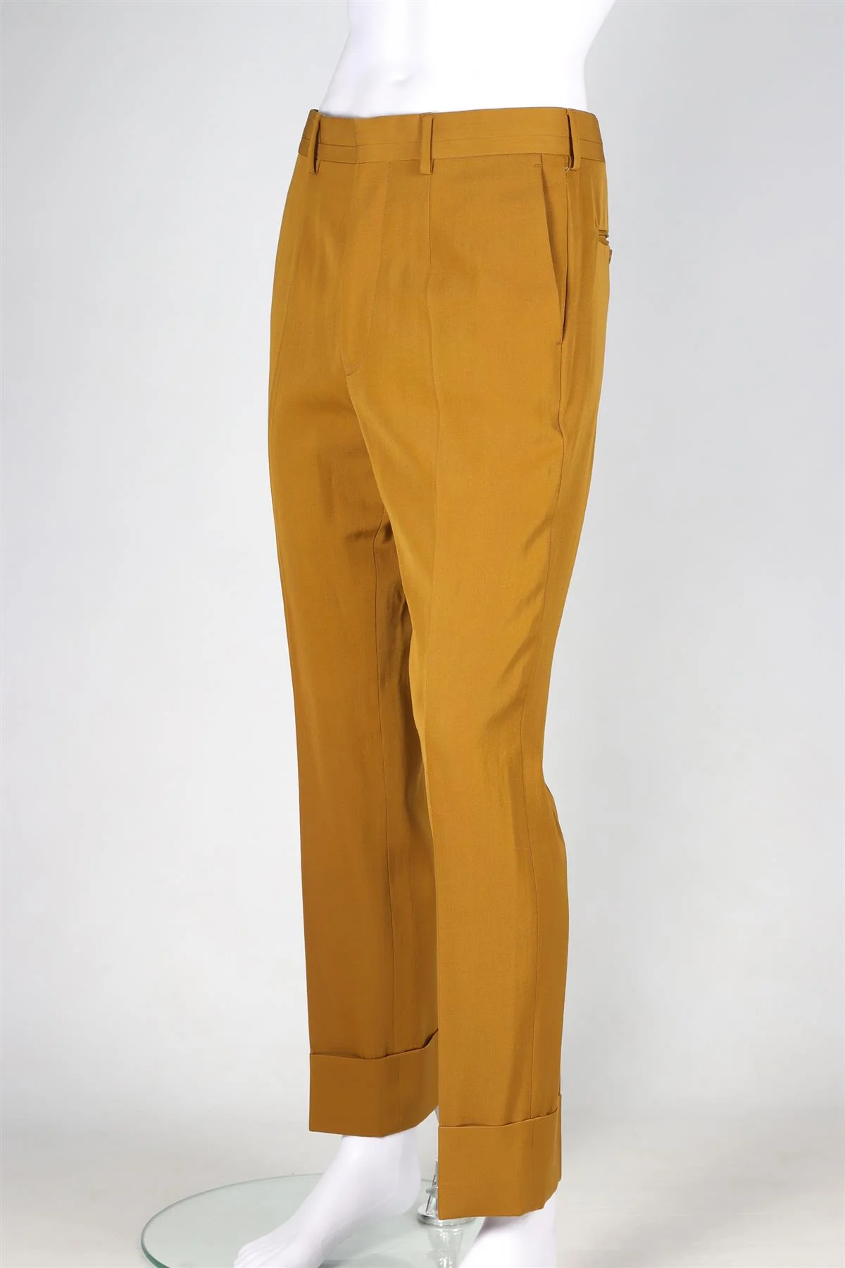 PAUL SMITH MUSTARD MEN'S WOOL TWO PIECE SUIT UK/US CHEST 36/W30 - Image 6