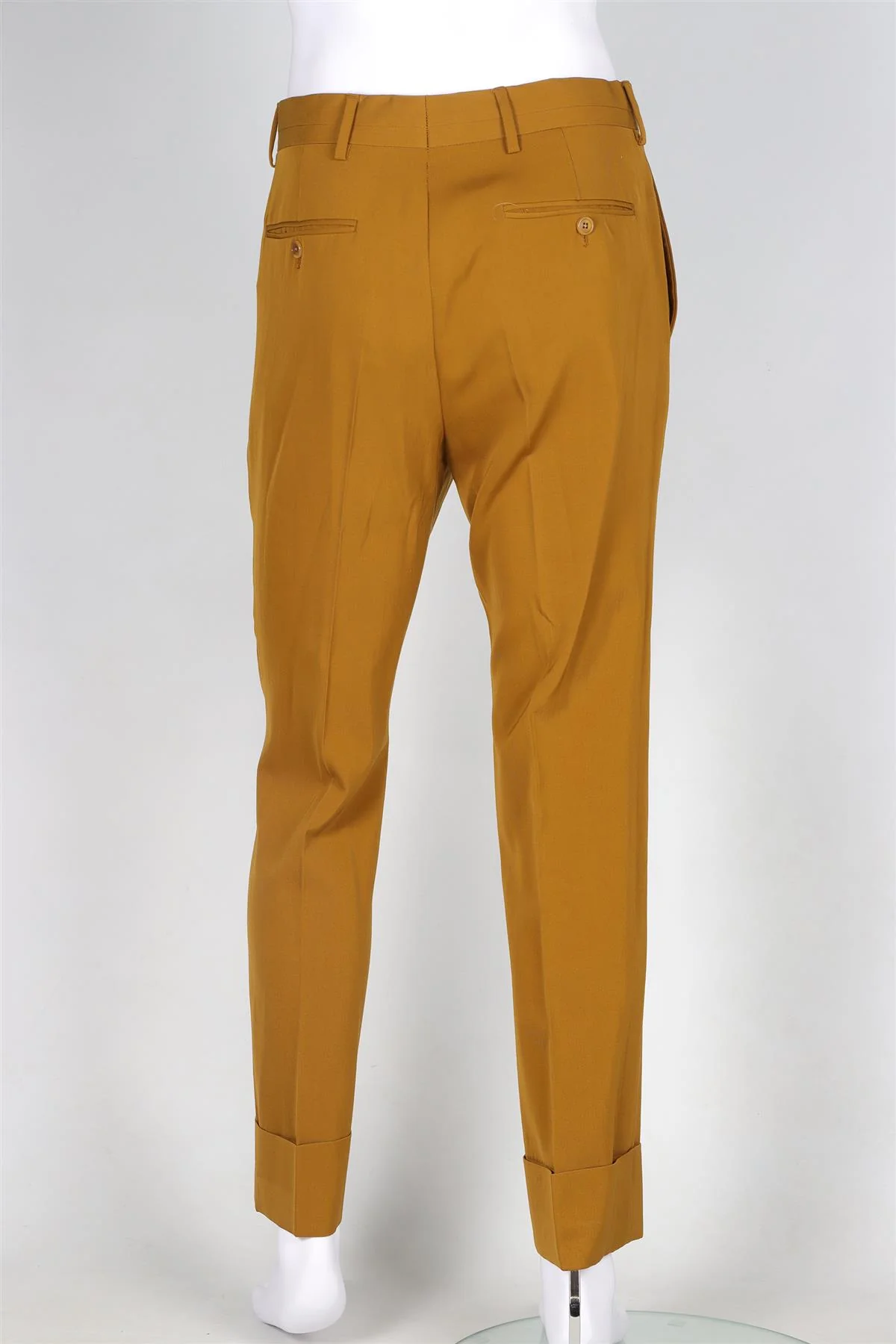 PAUL SMITH MUSTARD MEN'S WOOL TWO PIECE SUIT UK/US CHEST 36/W30 - Image 7