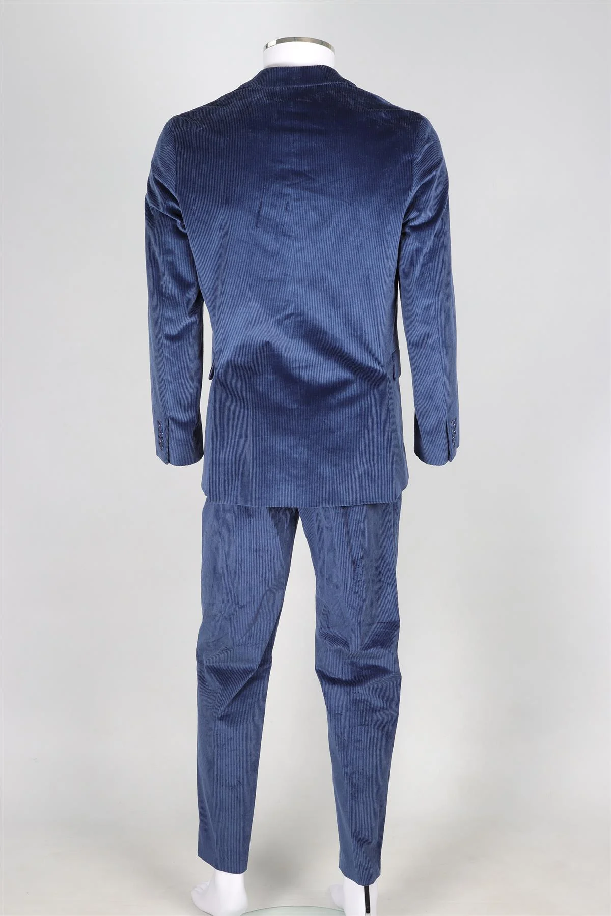 PAUL SMITH NAVY MEN'S CORDUROY TWO PIECE SUIT UK/US CHEST 36/W30 - Image 4