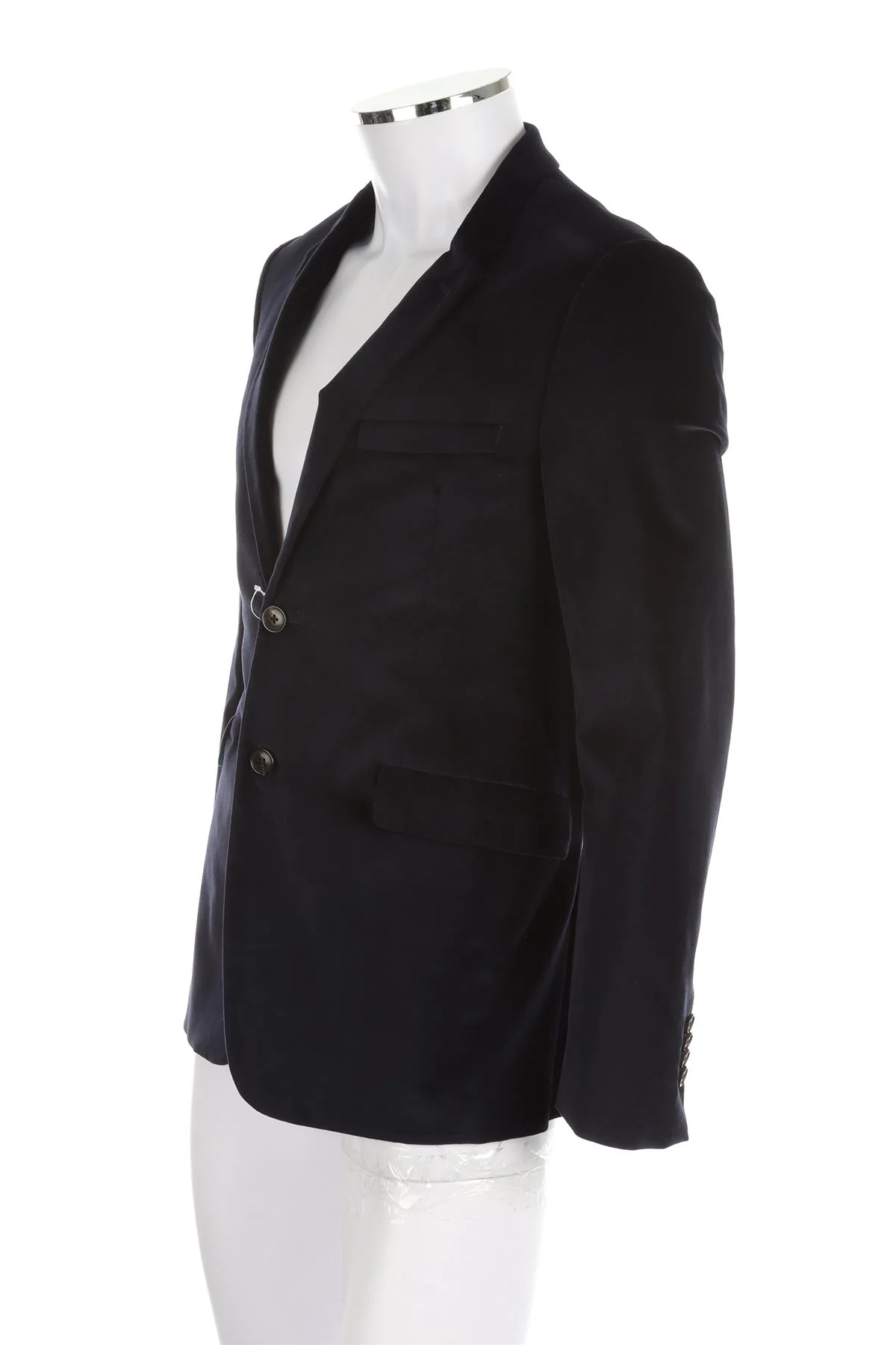PAUL SMITH NAVY MENS VELVET BLAZER UK/US 36 FR 36 IT 46 - Image 3